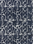 Lucia Navy Lacefield Designs Fabric